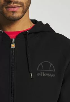 Ellesse SABARE - Sweat à Capuche Zippé - Black -Ellesse Elegant Boutique 7a9da787f44b4456b60ddb5ff2ec04a5