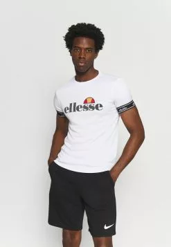 Ellesse ALENTE - T-shirt Imprimé - White