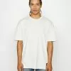 Ellesse AVIS TEE - T-shirt Imprimé - Off White