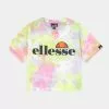Ellesse NICKEY CROP - T-shirt Imprimé - Multi-coloured