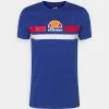 Ellesse APRELA TEE - T-shirt Imprimé - Blue