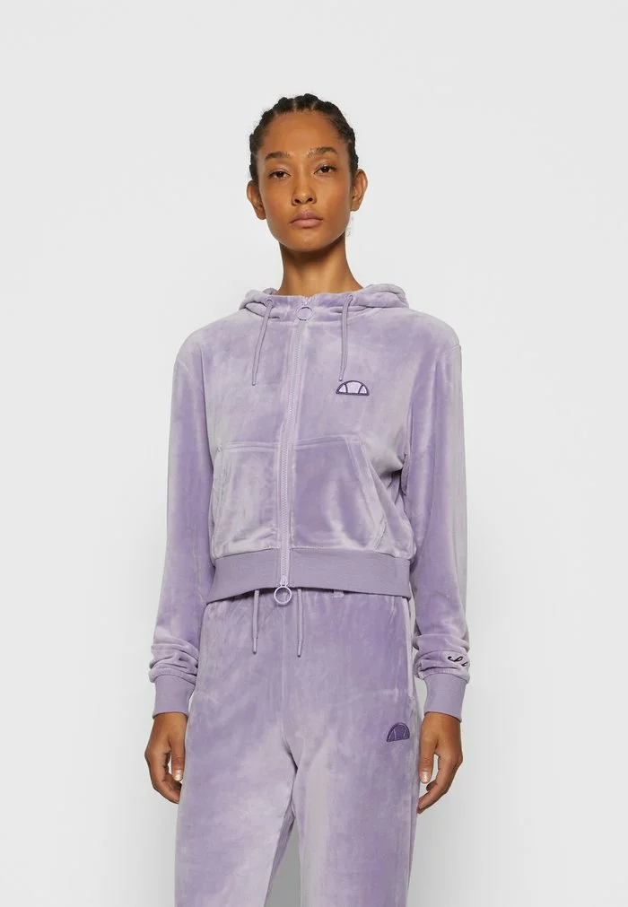 Ellesse PAREDE - Sweat à Capuche Zippé - Purple 3 Ellesse PAREDE - Sweat à Capuche Zippé - Purple – Image 3