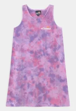 Ellesse DELIANA - Robe En Jersey - Pink/purple