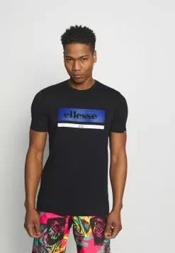 Ellesse OSMAN - T-shirt Imprimé - Black