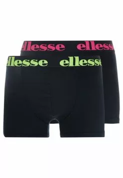 Ellesse PARMO FASHION TRUNKS 2 PACK - Shorty - Black -Ellesse Elegant Boutique 875c144e8a954dffaa63ec0d565cec19