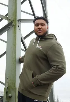 Ellesse PRIMERO OH HOODY - Sweat à Capuche - Khaki