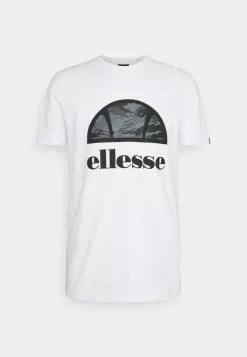Ellesse ALTA VIA TEE - T-shirt Imprimé - White