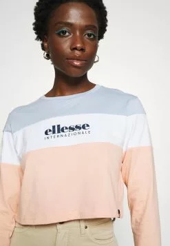 Ellesse BLOCK - T-shirt à Manches Longues - Light Pink -Ellesse Elegant Boutique 96b18f9b7b8b485faa38b47aad826ec1