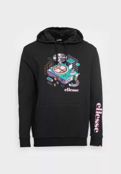 Ellesse SARAN OH HOODY - Sweatshirt - Black -Ellesse Elegant Boutique 97c1449a9a4440e8ae17a5b56964df81