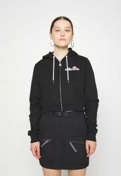 Ellesse PIOLLI - Sweat à Capuche Zippé - Black