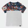 Ellesse SANDAR TEE - T-shirt Imprimé - White
