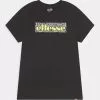 Ellesse ZEBRATO - T-shirt Imprimé - Black