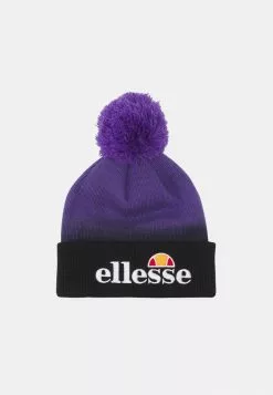 Ellesse VELLY FADE JUNIOR POM POM BEANIE UNISEX - Bonnet - Purple/black Fade