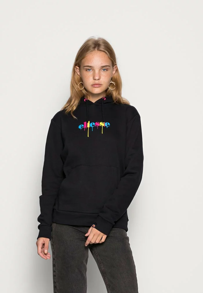 Ellesse BUBBLE HOODY - Sweatshirt - Black 1 Ellesse BUBBLE HOODY - Sweatshirt - Black