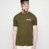 Ellesse VOODOO - T-shirt Imprimé - Khaki