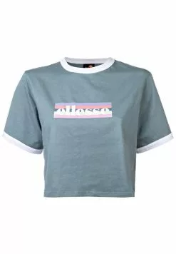 Ellesse FLIDE CROP KURZARM RUNDHAL - T-shirt Imprimé - Grün -Ellesse Elegant Boutique ac0d95990aa54a38b08a7372a506491e