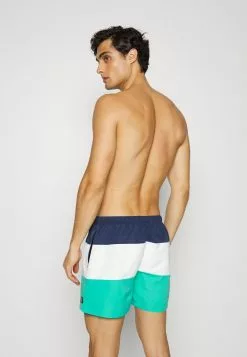 Ellesse CIELO SWIMSHORT - Short De Bain - Navy/white/green -Ellesse Elegant Boutique ad8560d84ee34b6ca38e7eadd6f989bf