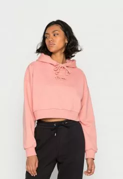 Ellesse SYUP CROP HOODY - Sweatshirt - Pink