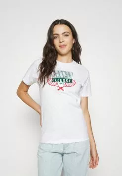 Ellesse TEENA - T-shirt Imprimé - White