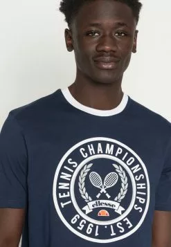 Ellesse SEGNA - T-shirt Imprimé - Navy -Ellesse Elegant Boutique aec2b3e1cedb48409877f81918ff9ed8