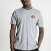 Ellesse CANALETTO - T-shirt Imprimé - Athletic Grey Marl