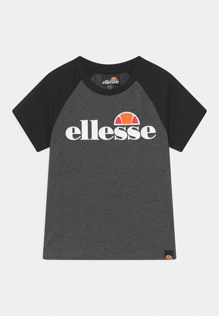 Ellesse VISTA - T-shirt Imprimé - Dark Grey Marl 1 Ellesse VISTA - T-shirt Imprimé - Dark Grey Marl