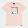 Ellesse AMICI - T-shirt Imprimé - Light Pink