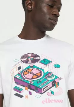 Ellesse TALLON - T-shirt Imprimé - White -Ellesse Elegant Boutique b76520c0480e495d8c688304dba9048d