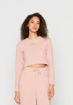 Ellesse PETALO CROPPED - T-shirt à Manches Longues - Pink Smu