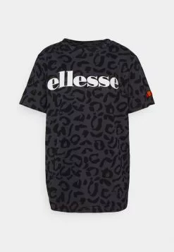 Ellesse OVERLEP - T-shirt Imprimé - Black