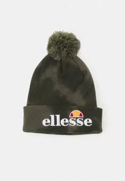 Ellesse VELLY TIE DYE POM POM BEANIE UNISEX - Bonnet - Dark Green