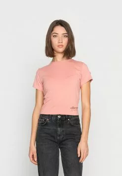 Ellesse DROPPER CROP - T-shirt Basique - Pink