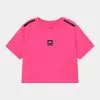 Ellesse ASALI CROPPED UNISEX - T-shirt Imprimé - Neon Pink