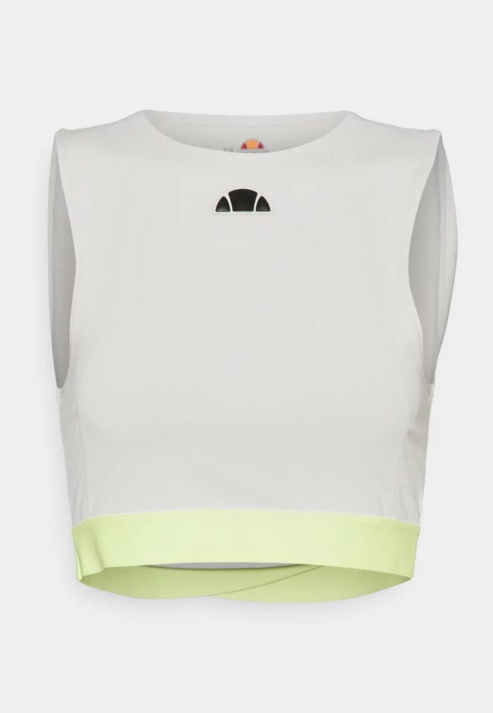 Ellesse TUTTAN CROP - Débardeur - Light Grey 1 Ellesse TUTTAN CROP - Débardeur - Light Grey