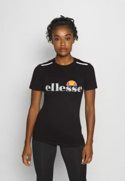 Ellesse DELLE - T-shirt Imprimé - Black