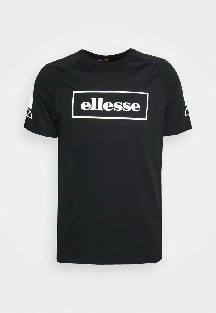 Ellesse ZOLARI - T-shirt Imprimé - Black 1 Ellesse ZOLARI - T-shirt Imprimé - Black