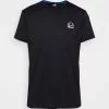 Ellesse GODERA - T-shirt Imprimé - Black