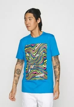 Ellesse CAMRINO TEE - T-shirt Imprimé - Blue