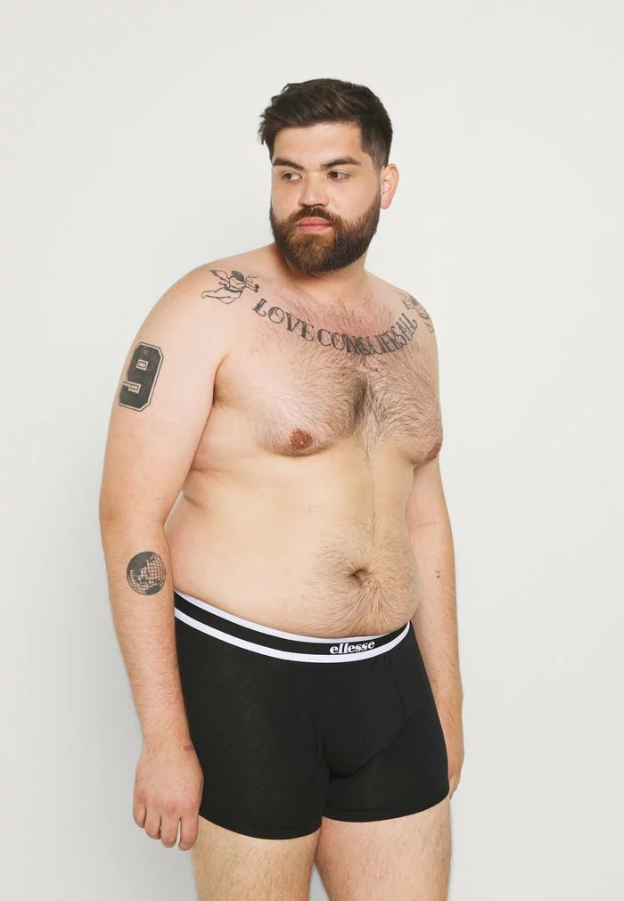 Ellesse LORANO FASHION TRUNKS 5 PACK - Shorty - Black 1 Ellesse LORANO FASHION TRUNKS 5 PACK - Shorty - Black