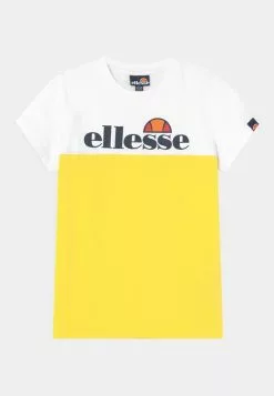 Ellesse PIER - T-shirt Imprimé - Yellow