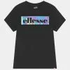 Ellesse HALLE TEE - T-shirt Imprimé - Black