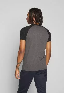 Ellesse PIAVE - T-shirt Imprimé - Dark Grey Marl -Ellesse Elegant Boutique cab4bf111b2e406fab24db09f21da674