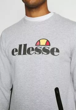 Ellesse VINCOLI CREW - Sweatshirt - Grey Marl -Ellesse Elegant Boutique ce0474c305b747d98fc2ec92335e6f67
