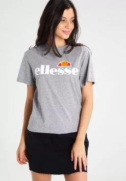 Ellesse ALBANY - T-shirt Imprimé - Ath Grey