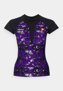 Ellesse MYCELLA TEE - T-shirt Imprimé - Black/multi-coloured -Ellesse Elegant Boutique d33afa51745647a88b90f21cda2d7dda