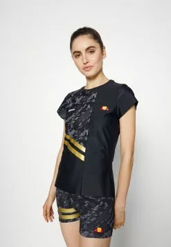 Ellesse INTEGRAL TEE - T-shirt Imprimé - Black