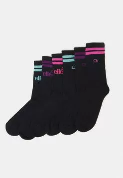 Ellesse ISABELA SOCKS 6 PACK UNISEX - Chaussettes - Black
