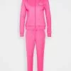 Ellesse LUDOVICA TRACKSUIT - Survêtement - Neon Pink