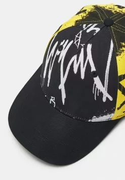 Ellesse TRAX - Casquette - Black/yellow -Ellesse Elegant Boutique d5e1f4d6175148969d4a1f6b32b431dc