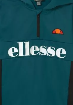Ellesse HALF ZIP HOODY UNISEX - Sweat à Capuche - Teal/black -Ellesse Elegant Boutique d63a46c032d842a28ab747783d9a2702